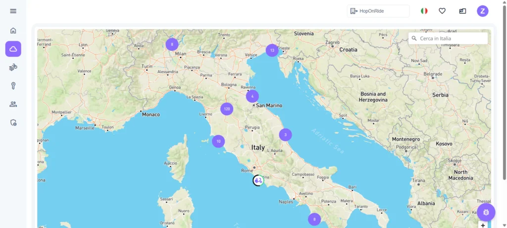 Dashboard 3 HopOnMobility